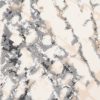 Teppich Hera Creme Grau Beige Wellen 3D-Effekt