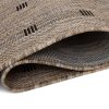 Teppich Melissa Braun Rahmen Indoor Outdoor