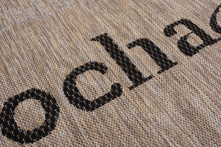 Teppich Melissa Braun Schwarz Kaffee Indoor Outdoor