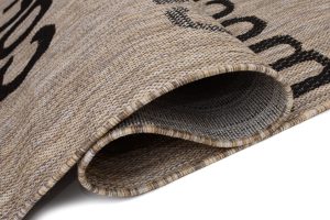 Teppich Melissa Braun Schwarz Kaffee Indoor Outdoor