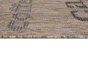 Teppich Melissa Braun Schwarz Kaffee Indoor Outdoor