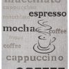 Teppich Melissa Grau Schwarz Kaffee Indoor Outdoor