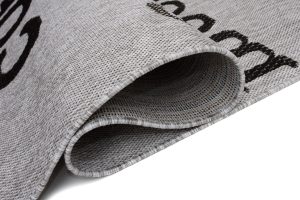 Teppich Melissa Grau Schwarz Kaffee Indoor Outdoor