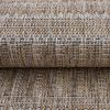 Teppich Melissa Braun Linien Indoor Outdoor