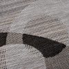 Teppich Melissa Grau Schwarz Geometrisch Indoor Outdoor
