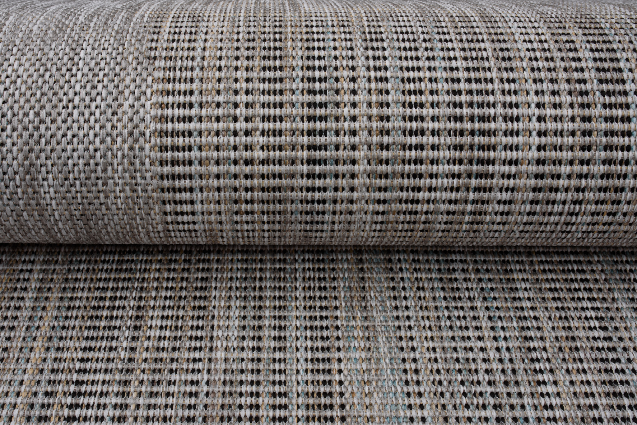 Teppich Melissa Grau Schwarz Geometrisch Indoor Outdoor