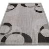 Teppich Melissa Grau Schwarz Geometrisch Indoor Outdoor