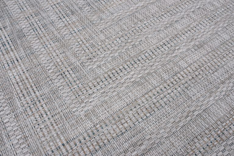 Teppich Melissa Grau Melange Geometrisch Indoor Outdoor