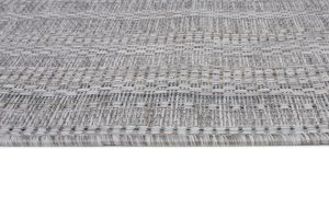 Teppich Melissa Grau Melange Geometrisch Indoor Outdoor