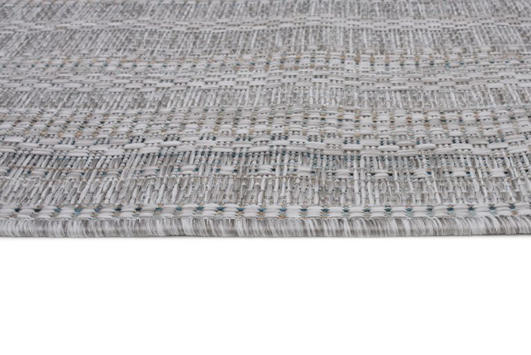 Teppich Melissa Grau Melange Geometrisch Indoor Outdoor