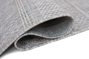 Teppich Melissa Grau Melange Ethnisch Indoor Outdoor