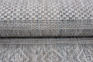 Teppich Melissa Grau Melange Ethnisch Indoor Outdoor