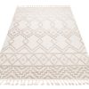 Teppich Timber Indoor Outdoor Beige Marokkanisch Fransen