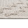 Teppich Timber Indoor Outdoor Beige Marokkanisch Fransen