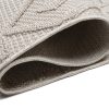 Teppich Timber Indoor Outdoor Beige Marokkanisch Fransen