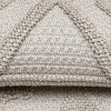 Teppich Timber Indoor Outdoor Beige Marokkanisch Fransen