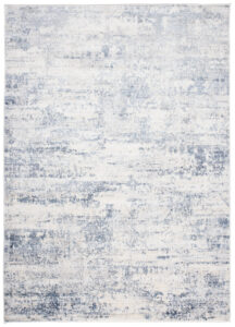 Teppich Sky Blau Creme Abstrakt Verwischungen