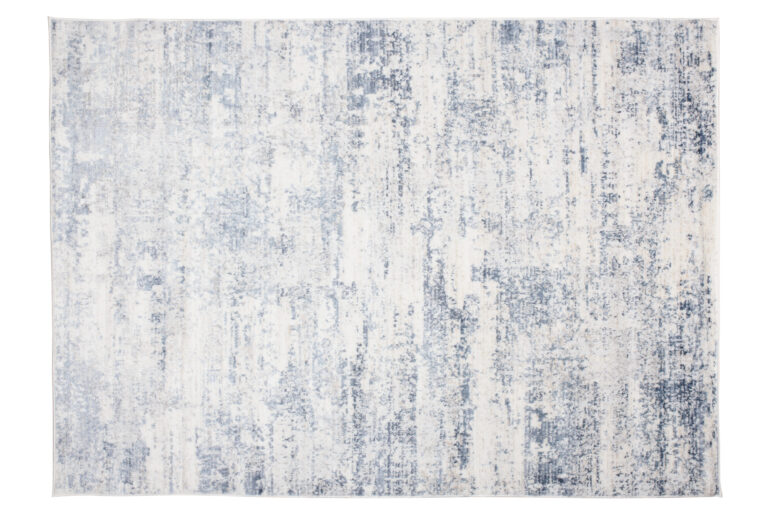 Teppich Sky Blau Creme Abstrakt Verwischungen