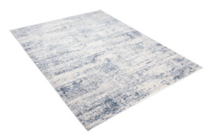 Teppich Sky Blau Creme Abstrakt Verwischungen