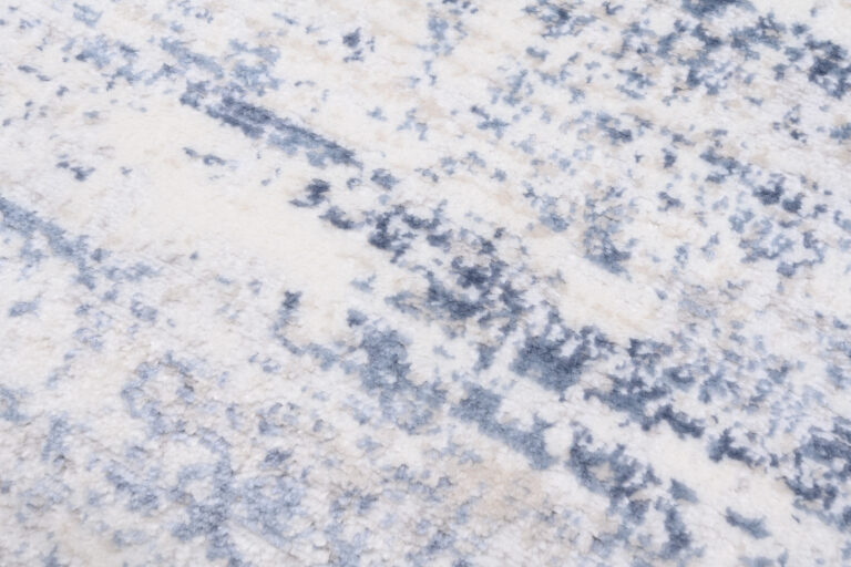 Teppich Sky Blau Creme Abstrakt Verwischungen