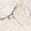 Teppich Hera Creme Beige Blau Ethno 3D-Effekt