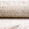 Teppich Hera Creme Beige Blau Ethno 3D-Effekt
