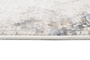 Teppich Hera Creme Beige Grau Ethno 3D-Effekt