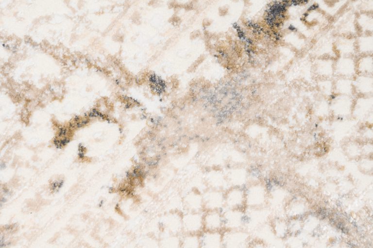 Teppich Hera Creme Beige Grau Ethno 3D-Effekt