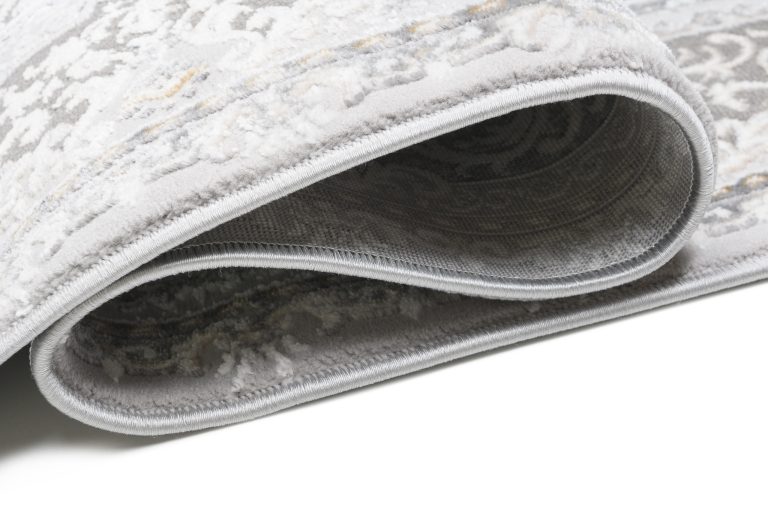 Teppich Hera Grau Beige Creme Klassisch 3D-Effekt