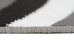 Teppich Maya Grau Weiß Geometrisch Kreise