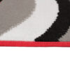 Teppich Maya Rot Grau Geometrisch