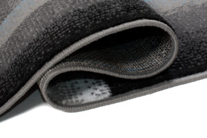 Teppich Maya Grau Blau Rechtecke