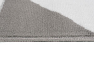 Teppich Maya Weiß Gelb Dreiecke