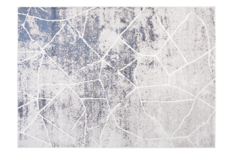 Teppich Sky Grau Blau Abstrakt Linien