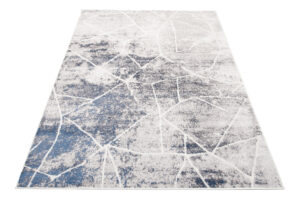 Teppich Sky Grau Blau Abstrakt Linien