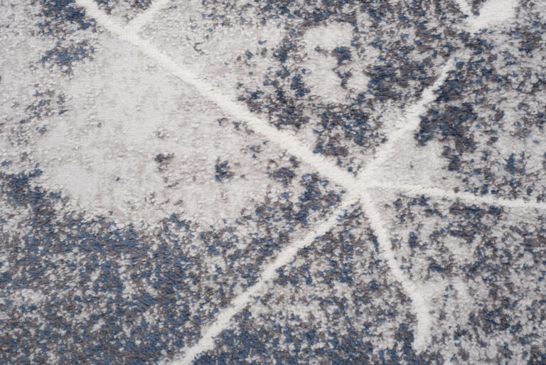 Teppich Sky Grau Blau Abstrakt Linien