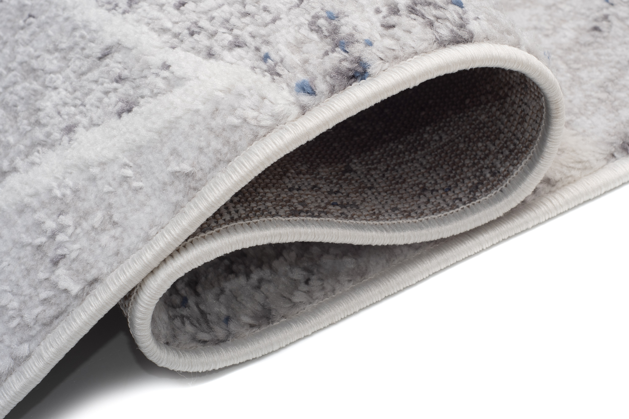 Teppich Sky Grau Blau Abstrakt Linien