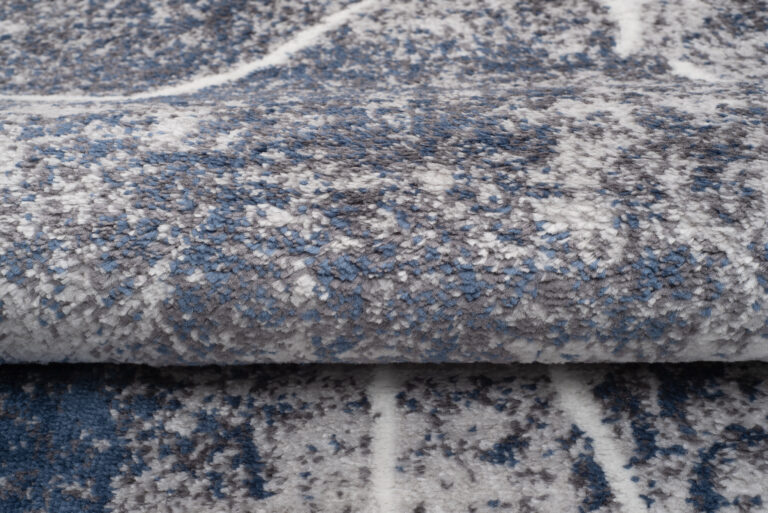 Teppich Sky Grau Blau Abstrakt Linien