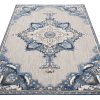 Teppich Outdoor Patio Grau Blau Vintage