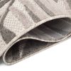 Teppich Outdoor Patio Grau Beige Blätter