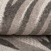 Teppich Outdoor Patio Grau Beige Blätter
