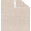 Teppich Azteca Baumwolle Beige mit Fransen