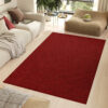 Teppich Nizza Rot Modern Antirutsch