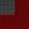 Teppich Nizza Rot Modern Antirutsch