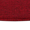 Teppich Nizza Rund Rot Modern Antirutsch