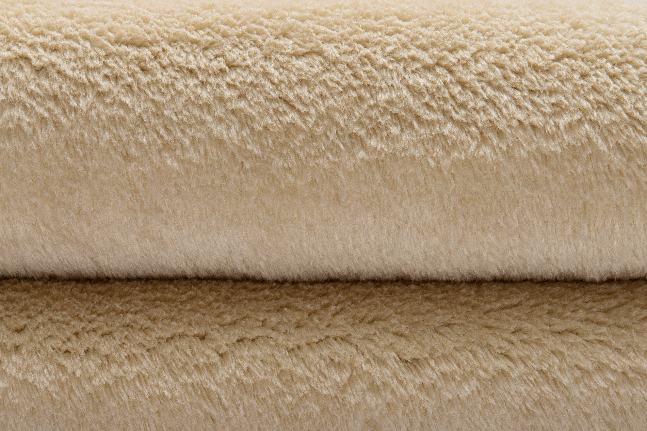 Teppich Cuddle Anti-Rutsch Beige Shaggy