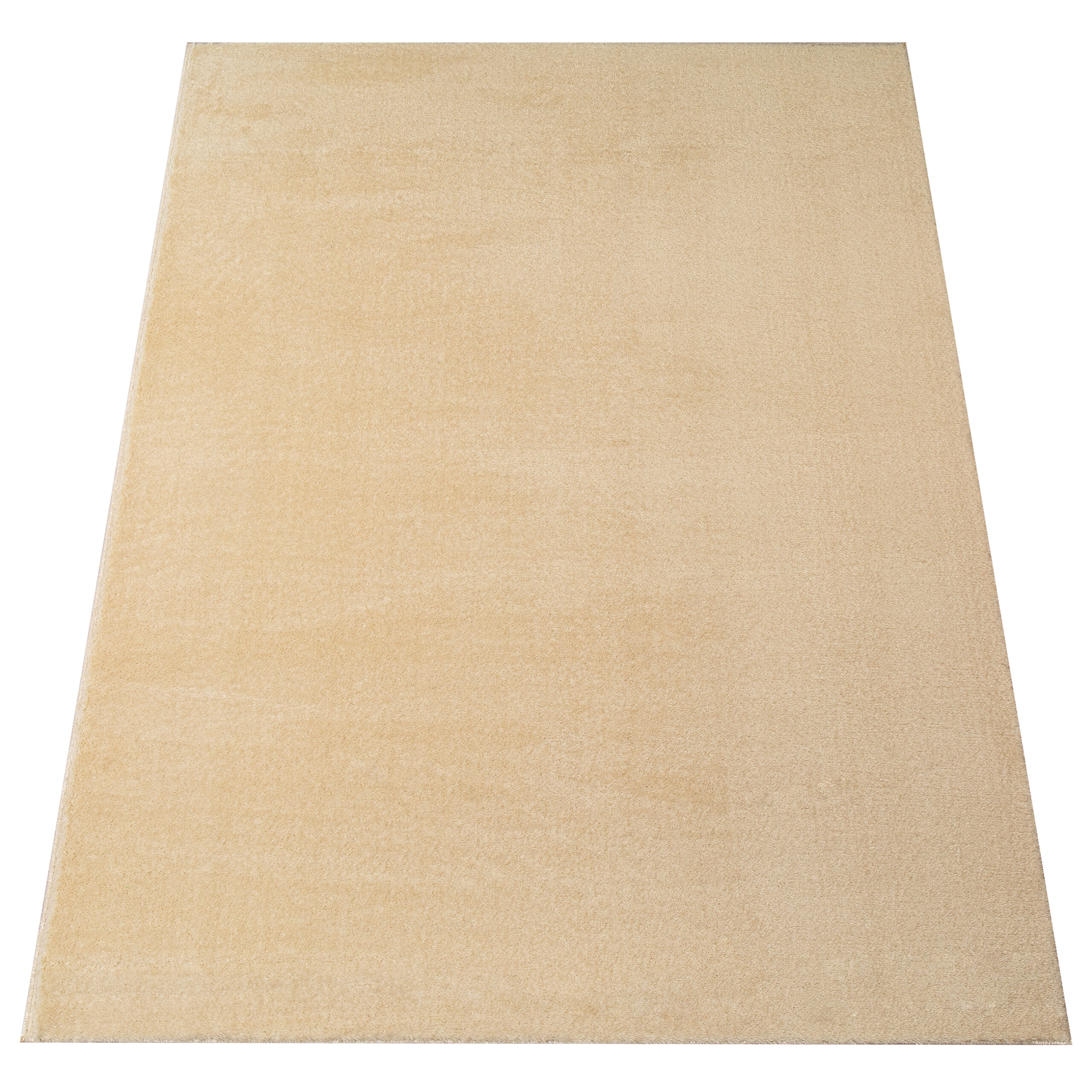 Teppich Cuddle Anti-Rutsch Beige Shaggy