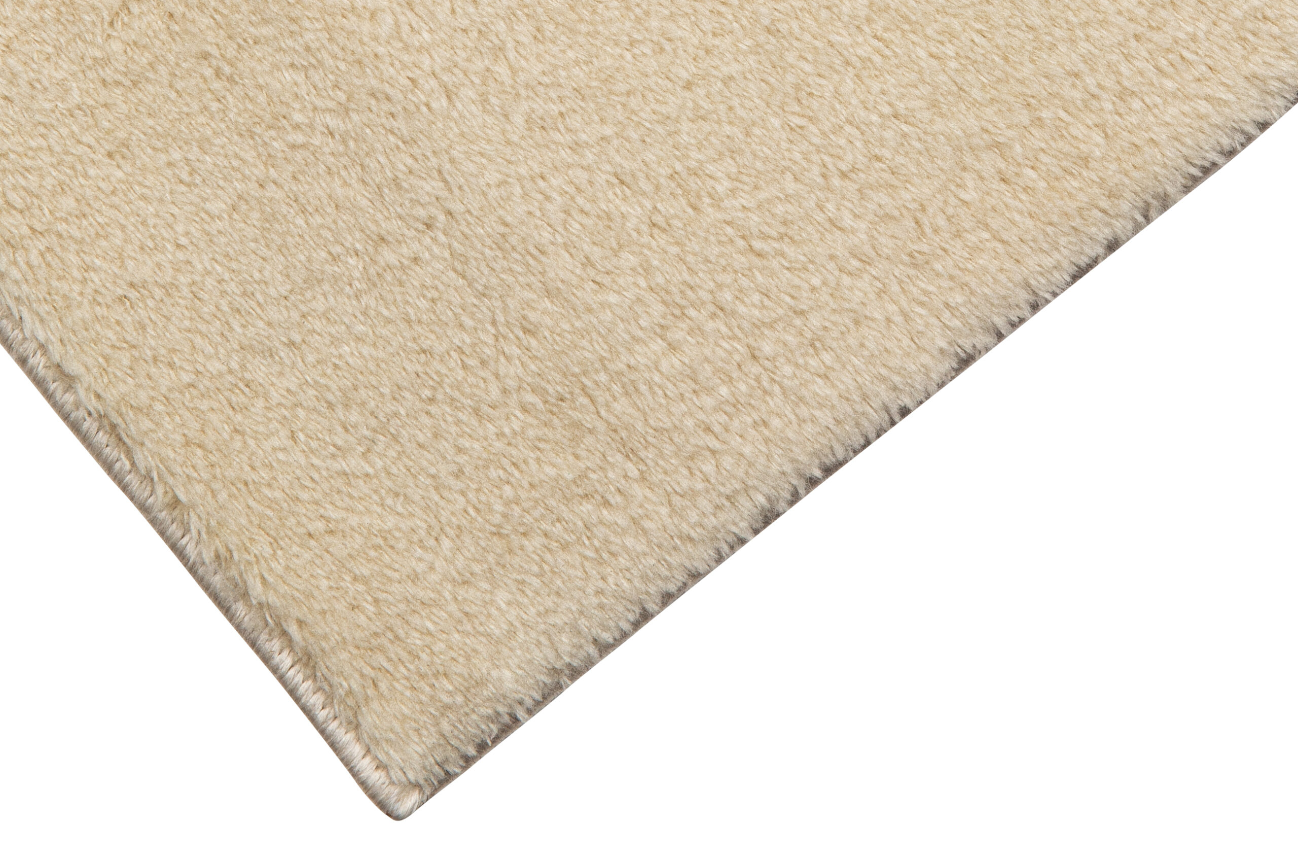 Teppich Cuddle Anti-Rutsch Beige Shaggy