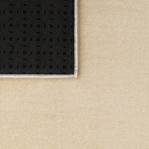 Teppich Cuddle Anti-Rutsch Beige Shaggy