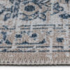 Teppich Ritz Beige Blau Ornament